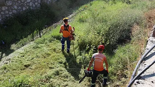 Marmaris'te yağmur öncesi hazırlıklar hızlandı