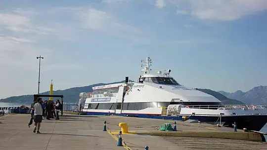 Marmaris'ten Rodos'a feribot seferleri başladı