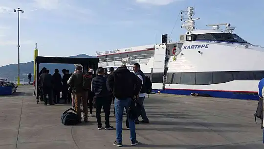 Marmaris'ten Rodos'a feribot seferleri başladı
