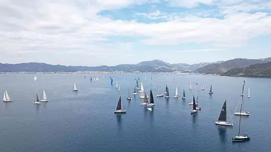 Marmaris Uluslararası Yelken yarışlarının ilk günü tamamlandı