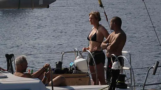 Marmaris Uluslararası Yelken Yarışları'nda renkli görüntüler