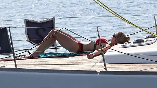 Marmaris Uluslararası Yelken Yarışları'nda renkli görüntüler