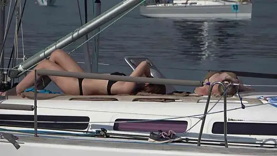 Marmaris Uluslararası Yelken Yarışları'nda renkli görüntüler