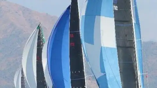 Marmaris Uluslararası Yelken Yarışları'nda renkli görüntüler