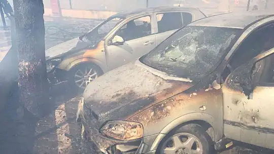 Marmaris Uygulama Oteli alevlere teslim oldu