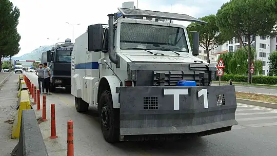 Marmaris yangınında görev alan TOMA'lar uğurlandı