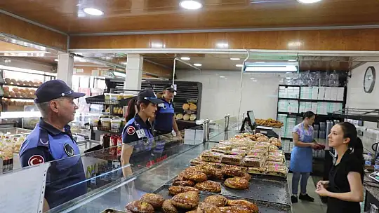 Marmaris zabıtası denetimde