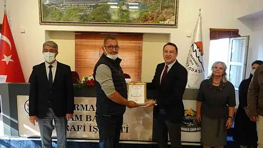 Marmarisli arıcılar ballarına coğrafi işaret belgelerini aldı