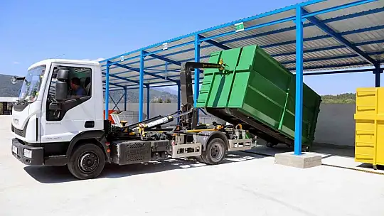 Menteşe'de atıklar tek merkezde toplanıyor