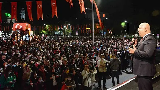 Menteşe'de Cumhuriyet coşkusu