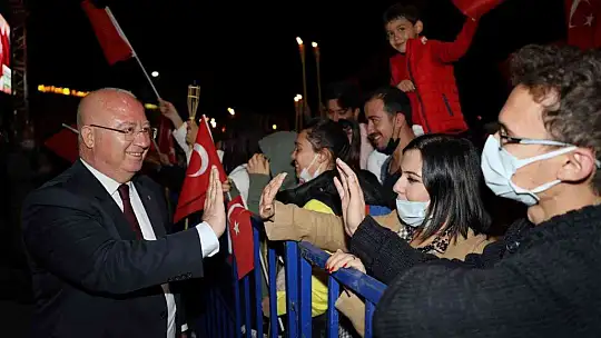 Menteşe'de Cumhuriyet coşkusu