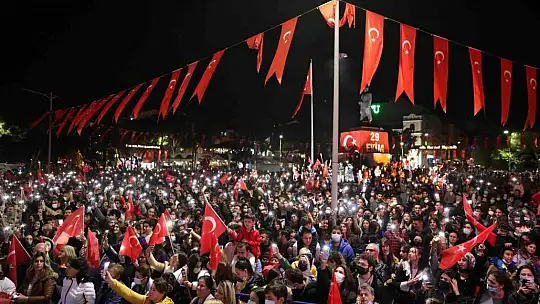 Menteşe'de Cumhuriyet coşkusu