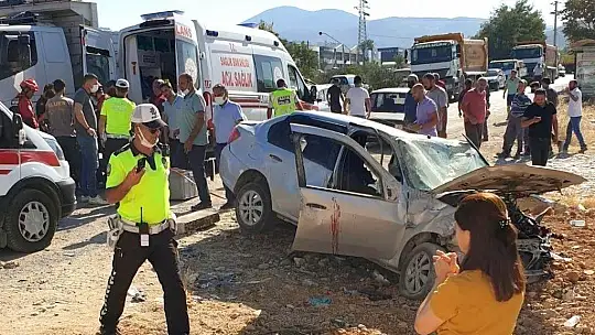 Menteşe'de kaza: 3 yaralı