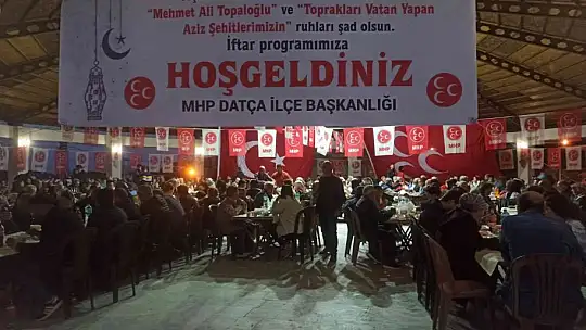 MHP Datça'dan iftar yemeği