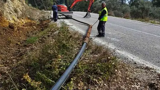 Milas Alatepe ve Kultak Mahallelerine ilave su