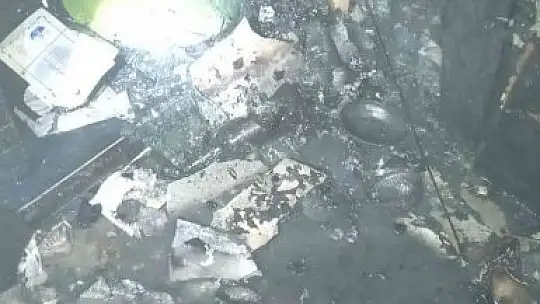 Milas Gençlikspor Kulübü'nde çıkan yangında maddi hasar meydana geldi