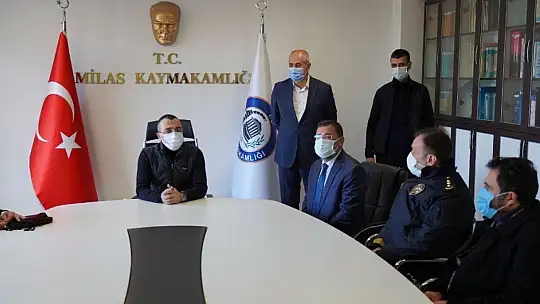 Milas Kaymakamı gözyaşları ile uğurlandı