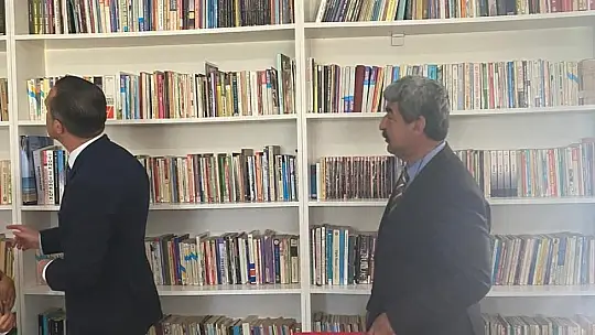 Milas Ovakışlacık Okulu kütüphanesi törenle açıldı