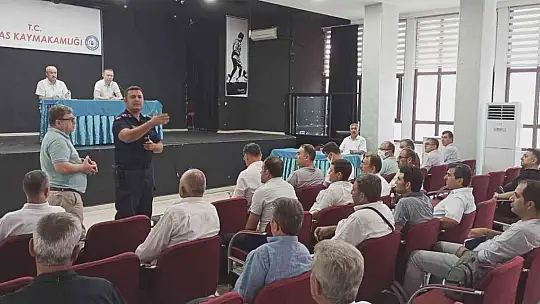 Milas'ta Ağustos ayı Muhtarlar Toplantısı gerçekleştirildi