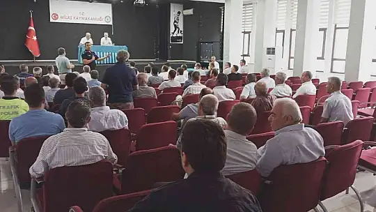Milas'ta Ağustos ayı Muhtarlar Toplantısı gerçekleştirildi