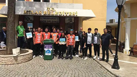 Milas'ta atık pil ve kullanılmayan ilaçlar toplandı