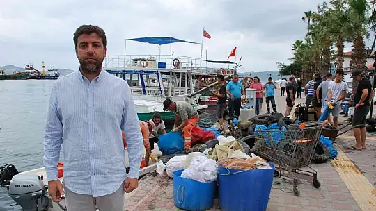 Milas'ta denizden çıkanlar şaşırttı