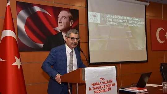 Milas'ta örtü altında topraksız tarım yapılacak