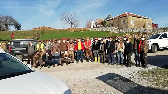 Milas'ta sürek avı düzenlendi