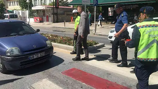 Milas'ta sürücüler ve yolcular uyarıldı