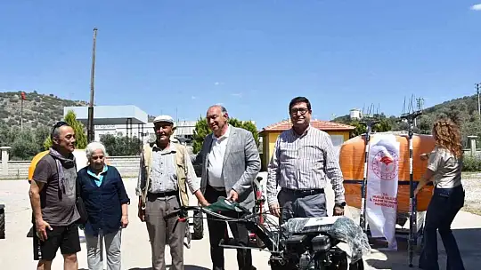 Milas'ta Üreticiye Makine -Ekipman Dağıtıldı