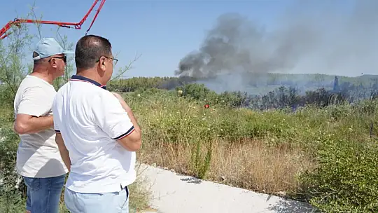 Başkan Tokat: 'Yangın 2 mahalleyi tehdit ediyor'