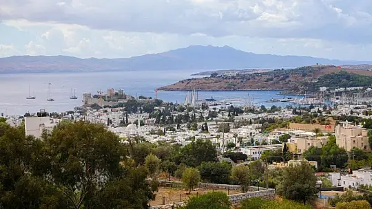 Milyonlarca turist Bodrum'u artık seyir terasından izleyecek