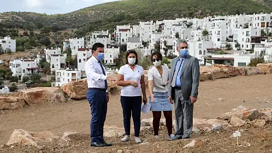 Milyonlarca turist Bodrum'u artık seyir terasından izleyecek