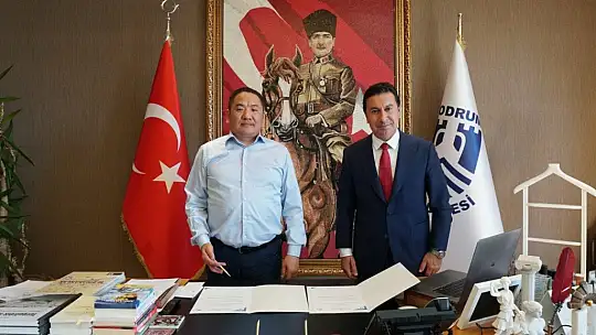 Moğolistan ile Bodrum arasında İyi Niyet Protokolü imzalandı