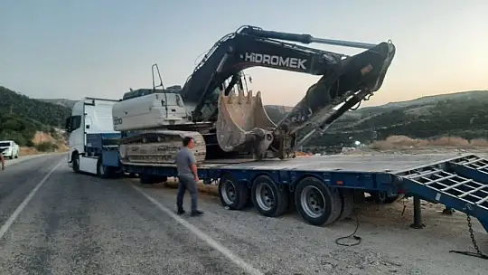 MSB: ''Dozer ve iş makineleri Manisa'dan Muğla'ya intikal ettirildi''