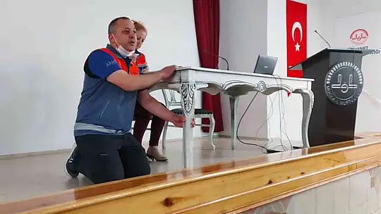 Müftülük personeline deprem eğitimi