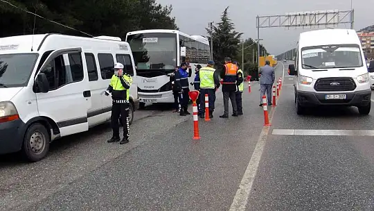 Muğla'da 'müşterek özel' trafik denetimi