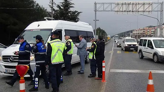 Muğla'da 'müşterek özel' trafik denetimi