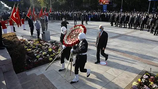 Muğla'da 10 Kasım Atatürk'ü anma töreni gerçekleştirildi