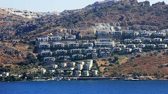 Muğla'da 9 ayda 1 milyon 605 m2 alana yapı ruhsatı verildi