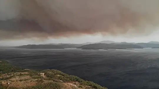 Muğla'da alevler yeniden yükseldi