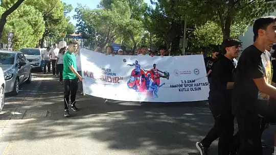 Muğla'da amatör spor haftası kutlamaları başladı