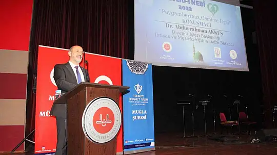 MUĞLA'DA CAMİ VE İRŞAT KONULU KONFERANS DÜZENLENDİ