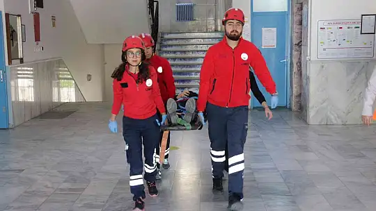 MUĞLA'DA GERÇEĞİ ARATMAYAN AFET TATBİKATI