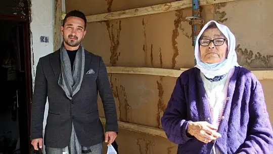 Muğla'da ihtiyaç sahibi kadının yardım mutluluğu