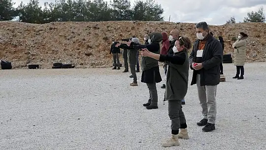 Muğla'da ormancılara silah eğitimi