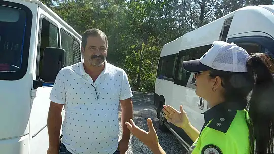 MUĞLA'DA SERVİS ŞOFÖRLERİNE UYGULAMALI EĞİTİM VERİLDİ