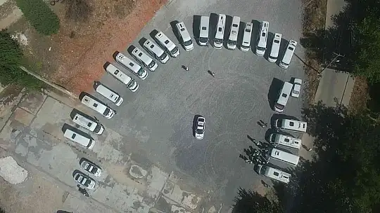 MUĞLA'DA SERVİS ŞOFÖRLERİNE UYGULAMALI EĞİTİM VERİLDİ