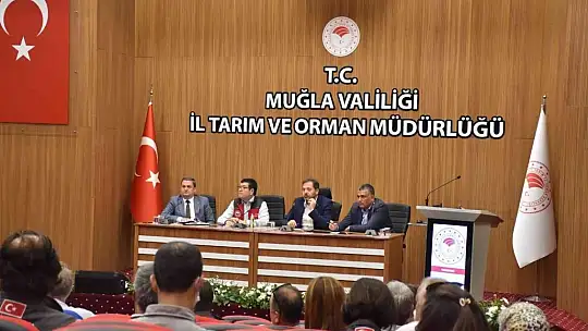 Muğla'da su ürünleri yetiştiriciliği konuşuldu