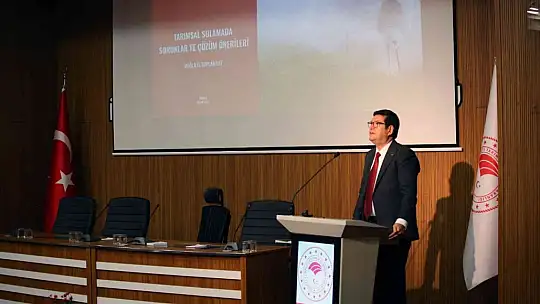 Muğla'da tarımsal sulama ve çözüm önerileri toplantısı